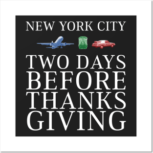 New York City, Two Days Before Thanksgiving Posters and Art